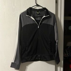 Boys zip up athletic jacket